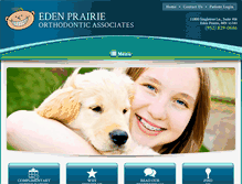 Tablet Screenshot of edenprairieortho.com